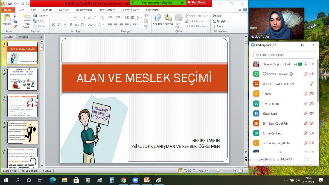 ALAN SEÇİMİ SEMİNERİ